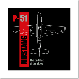 Legendary Wings: The P-51 Mustang Chronicles Posters and Art